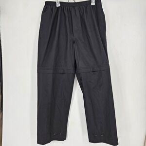 Zero Restriction Convertible Pants Mens Medium Black All Weather Outdoors‎
